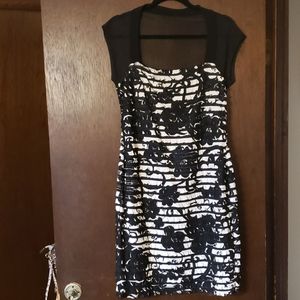 Black and White Dress